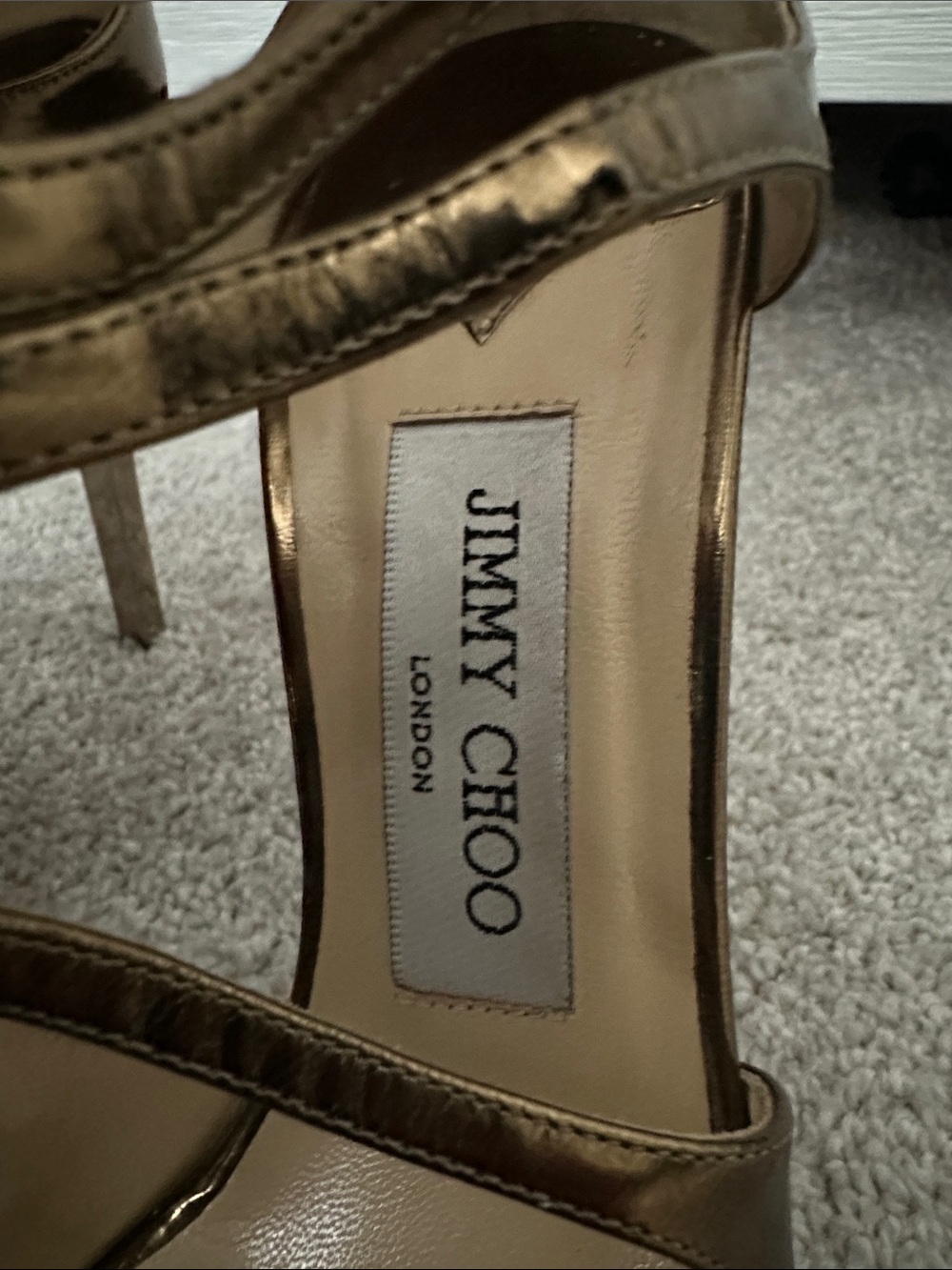 Jimmy Choo Ivette High Heel Sandals - Picture 2 of 10